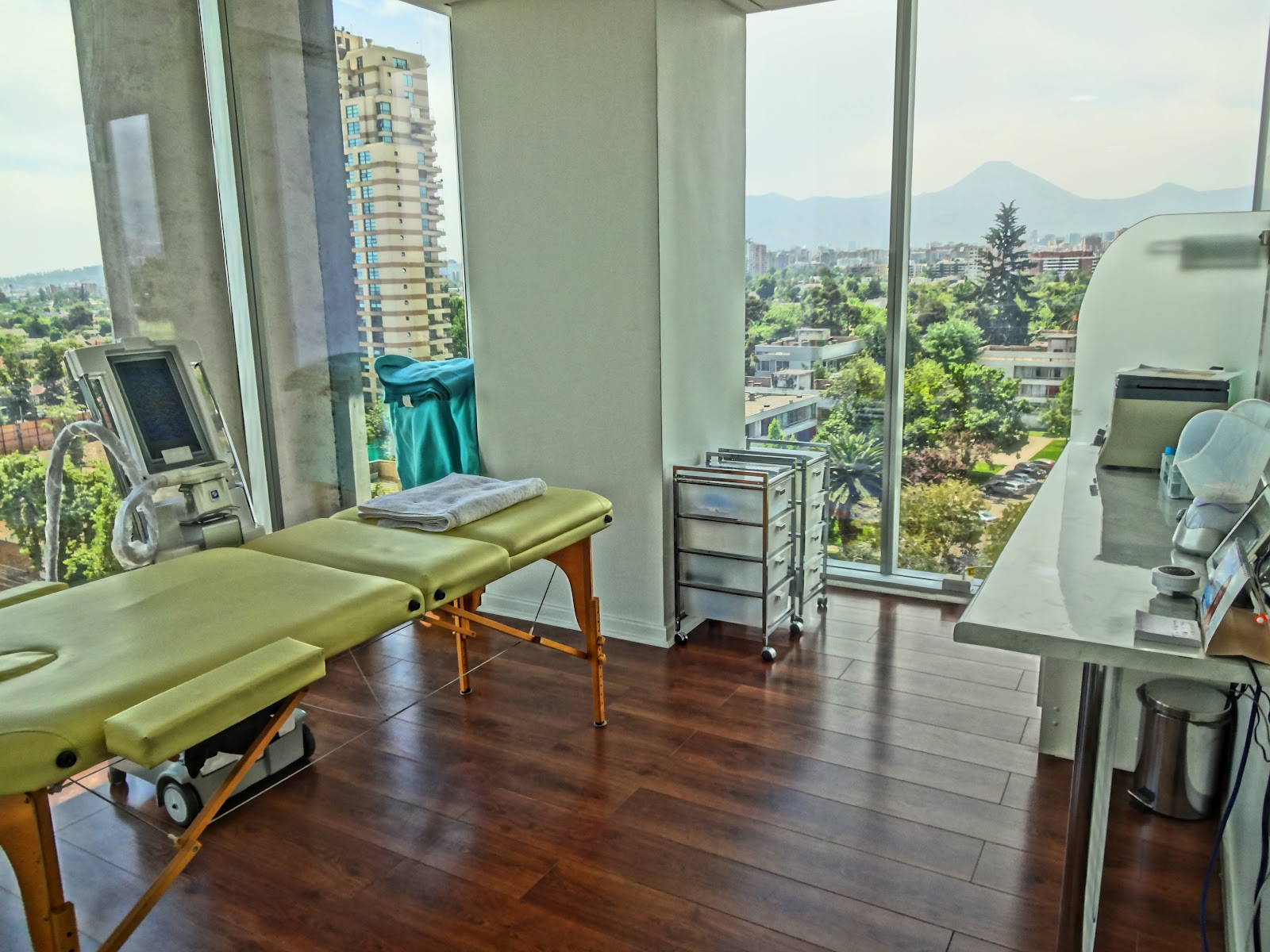 Sala de tratamientos de estética facial
